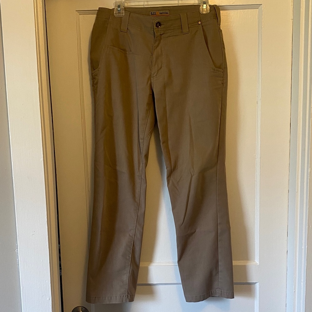 Lot of 2 5.11 Tactical Men’s Khaki Pants 30x30
